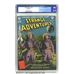 Strange Adventures #1 (DC, 1950) CGC VF 8.0 Off-white to white pages.