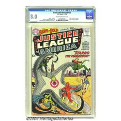 The Brave and the Bold #28 Justice League of America (DC, 1960) CGC VF 8.0 Cream to off-white pages.