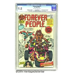 The Forever People #1 (DC, 1971) CGC NM/MT 9.8 Off-white to white pages.