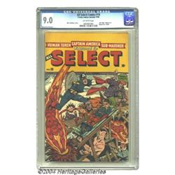 All Select Comics #10 (Timely, 1946) CGC VF/NM 9.0 Off-white pages.