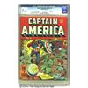 Image 1 : Captain America Comics #2 (Timely, 1941) CGC VF- 7.5 Off-white to white pages.