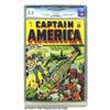 Image 1 : Captain America Comics #3 (Timely, 1941) CGC VF 8.0 Off-white pages.