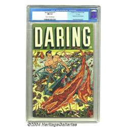 Daring Comics #11 "D" Copy pedigree (Timely, 1945) CGC NM 9.4 Cream to off-white pages.