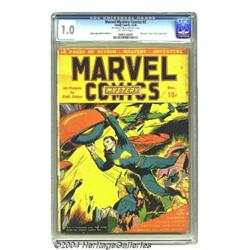 Marvel Mystery Comics #2 (Timely, 1939) CGC FR 1.0 Off-white pages.