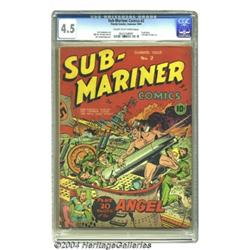 Sub-Mariner Comics #2 (Timely, 1941) CGC VG+ 4.5 Cream to off-white pages.