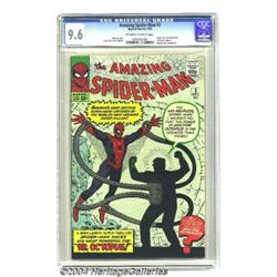The Amazing Spider-Man #3 (Marvel, 1963) CGC NM+ 9.6 Off-white to white pages.