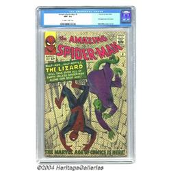 The Amazing Spider-Man #6 (Marvel, 1963) CGC NM+ 9.6 Off-white to white pages.