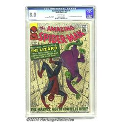 The Amazing Spider-Man #6 (Marvel, 1963) CGC VF 8.0 Off-white pages.