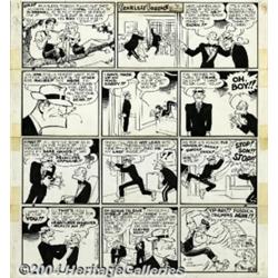 Al Capp - L'il Abner Sunday Comic Strip Original Art, dated 8-29-48 (United Features Syndicate, 1948