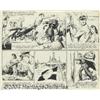 Image 2 : Alex Raymond - Flash Gordon with Jungle Jim Topper Sunday Comic Strip Original Art, dated 11-23-41 (