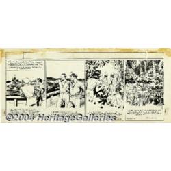 Alex Raymond - Jungle Jim Sunday Comic Strip Original Art, dated 11-30-41 (King Features Syndicate, 