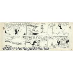 Chic Young - Blondie Sunday Comic Strip Original Art dated 7-5-31 (King Features Syndicate, 1931).