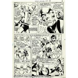 Neal Adams and Dick Giordano - Green Lantern #80, page 7 Original Art (DC, 1970).