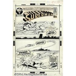 Neal Adams - Superman #235 Cover Original Art (DC, 1971).