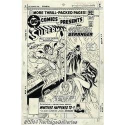 Ross Andru - DC Comics Presents #25 Cover Original Art (DC, 1980).