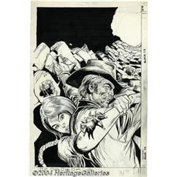 Ross Andru and Dick Giordano - Jonah Hex # 72 Cover Original Art (DC, 1983).