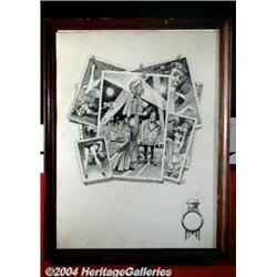 Jack Davis - Jayne Mansfield Pin Up Original Art (undated).