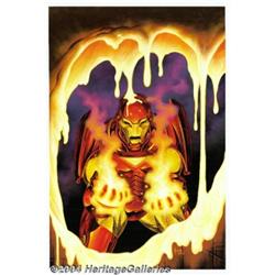 Joe Jusko - Marvel Double Shot #4 Cover Original Art (Marvel, 2003).