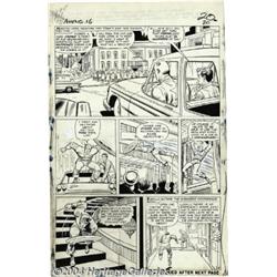 Dick Ayers and Jack Kirby - Avengers #16, page 14 Original Art (Marvel, 1965).