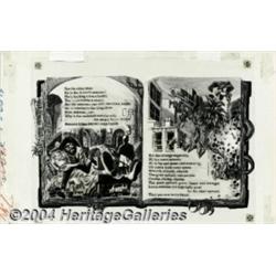 Wally Wood - Mad #49 Illustration Original Art (EC, 1959).