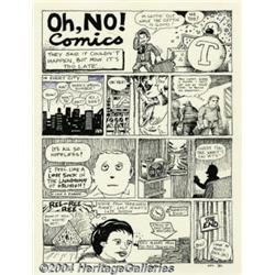 Robert Crumb, Gilbert Shelton, Denis Kitchen, Spain Rodriguez, D. Tosh - "Oh No! Comics" Jam Page Or