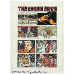 Skip Williamson - Harlan Ellison's Dream Corridor #3 Complete 10-page Story, "Rough Boys" Original A