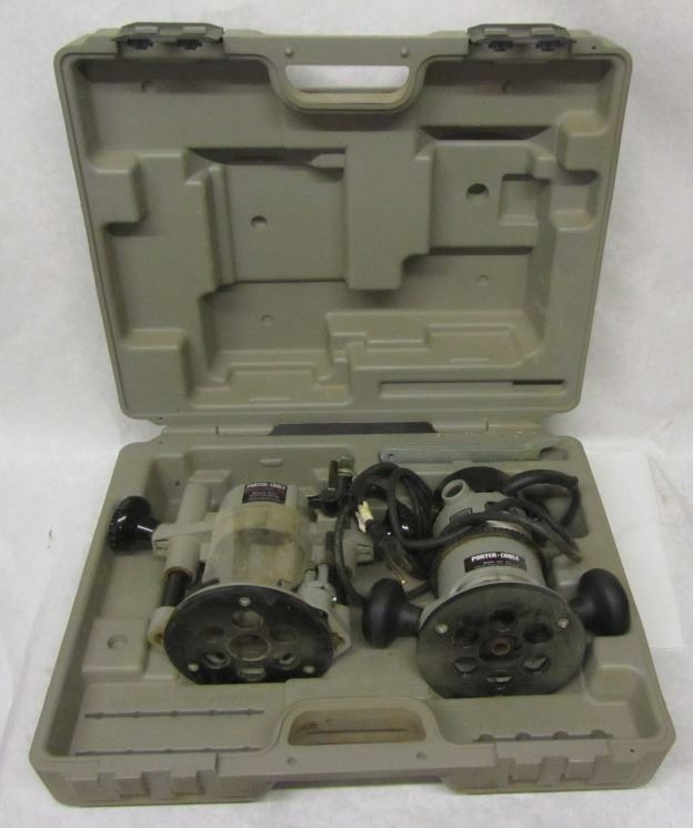 PORTER CABLE HALF INCH ROUTER AND PLUNGER BASE