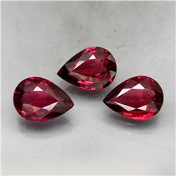 Natural Cherry Pink Rhodolite Garnet 7x5 MM