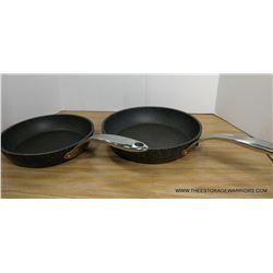 Two 'The Rock' Oven Safe Non-Stick Frying Pans