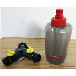 Vileda Water Bottle & Melnor 2-Way Hose Water Valve