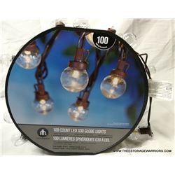 100 Count LED G30 Bulb Light String