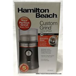 Hamilton Beach Custom Grind Coffee Grinder
