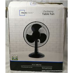 Mainstays Oscillating Table Fan