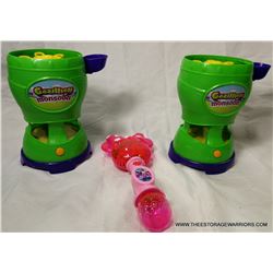 2 Monsoon Bubble Machines & Bubble Wand
