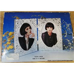Silver Plated Twin Photo Frame