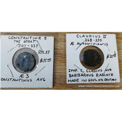 Two Ancient Roman Coins