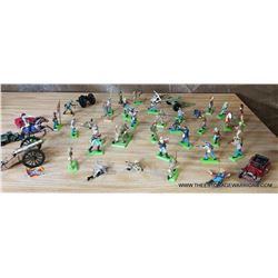 Collection of Vintage Historical Military Figurines