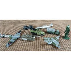 Vintage Diecast Military Vehichles