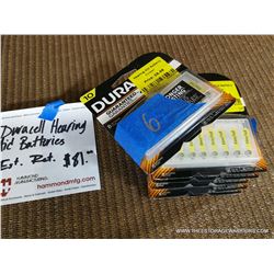 Duracell Hearing Aid Batteries Lot