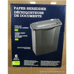 6 Sheet Electric Paper Shredder