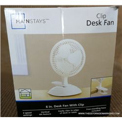 Clip On Desk Fan