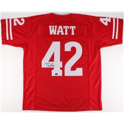 T. J. Watt Signed Wisconsin Badgers Jersey (Watt Hologram)