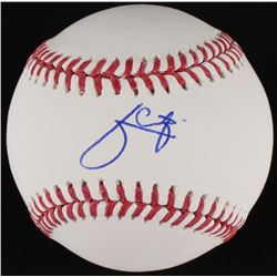 Julio Urias Signed OML Baseball (MLB Hologram)