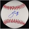 Image 1 : Julio Urias Signed OML Baseball (MLB Hologram)
