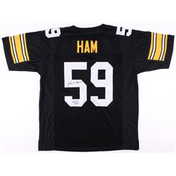 Jack Ham Signed Steelers Jersey Inscribed "HOF 88" (JSA COA)