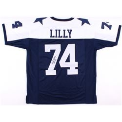 Bob Lilly Signed Cowboys Jersey Inscribed "HOF 80" (JSA Hologram)