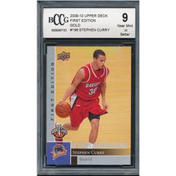 2009-10 Upper Deck First Edition Gold #196 Stephen Curry (BCCG 9)