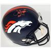 Image 1 : Terrell Davis Signed Broncos Full-Size Helmet Inscribed "HOF 17" (Radtke COA)