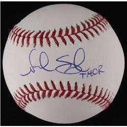 Noah Syndergaard Signed OML Baseball Inscribed "Thor" (MLB Hologram)
