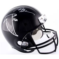 Deion Sanders Signed Falcons Full-Size Helmet (JSA COA)